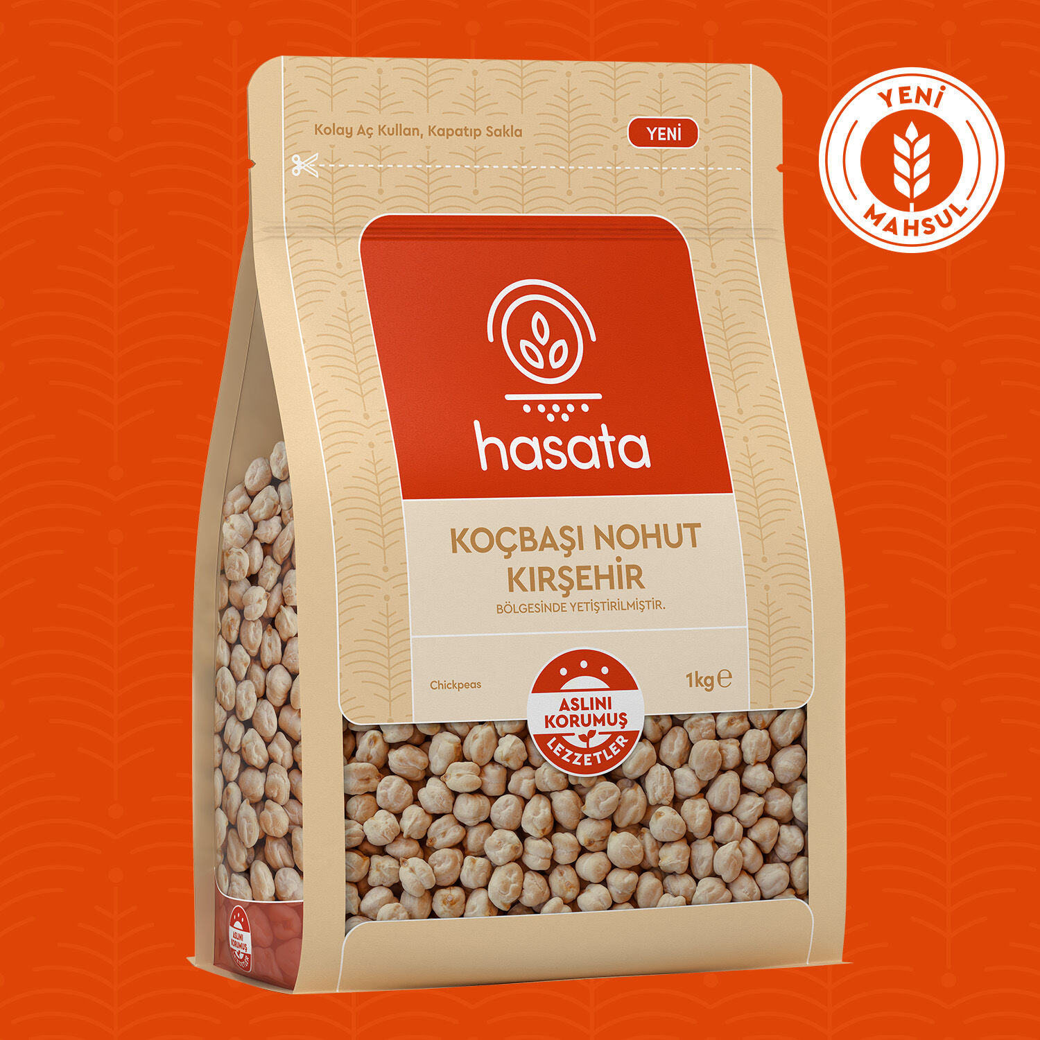 Hasata Kırşehir Ram Chickpea 35.2 Oz-1 Kg - Image 2