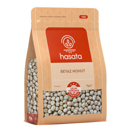 Hasata White Chickpea 35.2 Oz-1 Kg