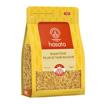 Hasata Başaktane Coarse Bulgur for Pilaf  35.2 Oz- 2.2 Lb (1 kg)