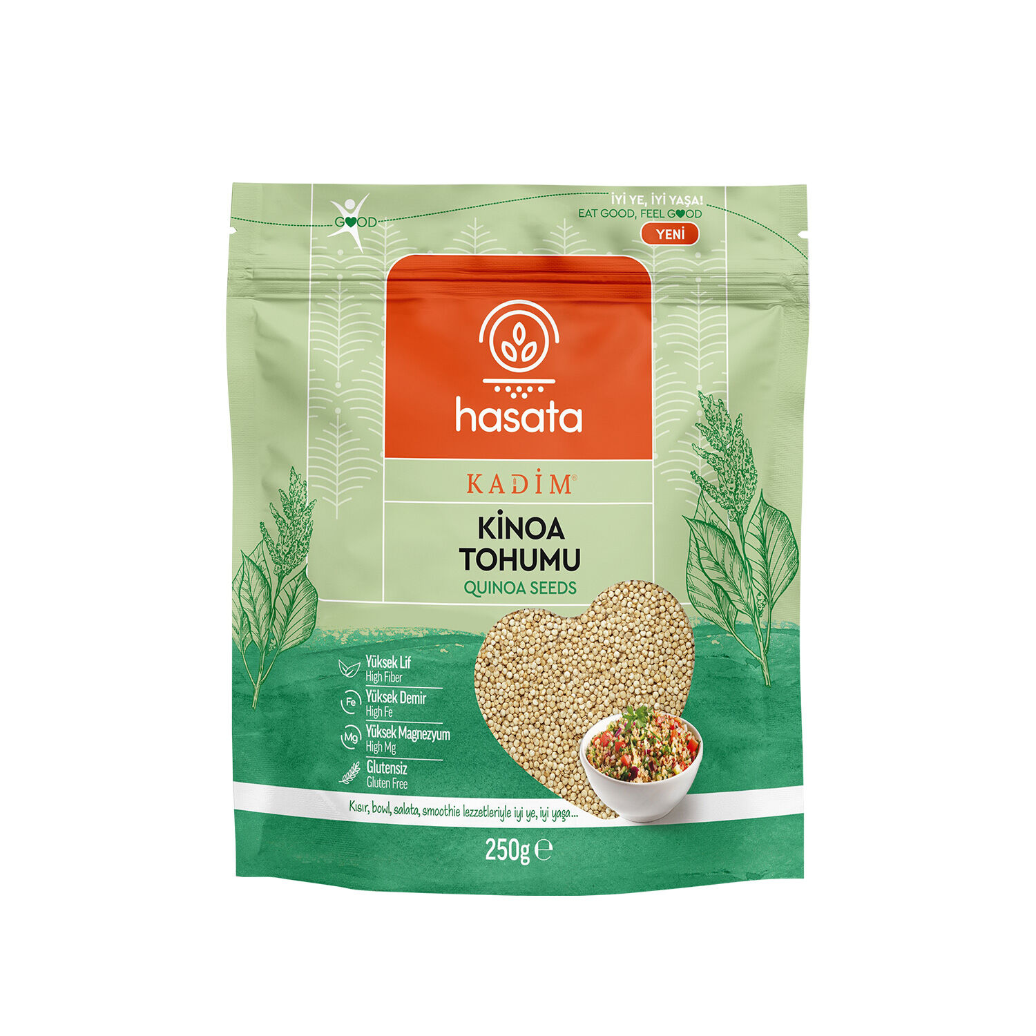 Hasata Ancient Quinoa Seed 8.82 Oz - 0.55 Lb (250 gr)