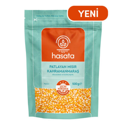Hasata Kahramanmaras Popcorn Kernels 17.64 Oz - 1.10 Lb (500 gr)