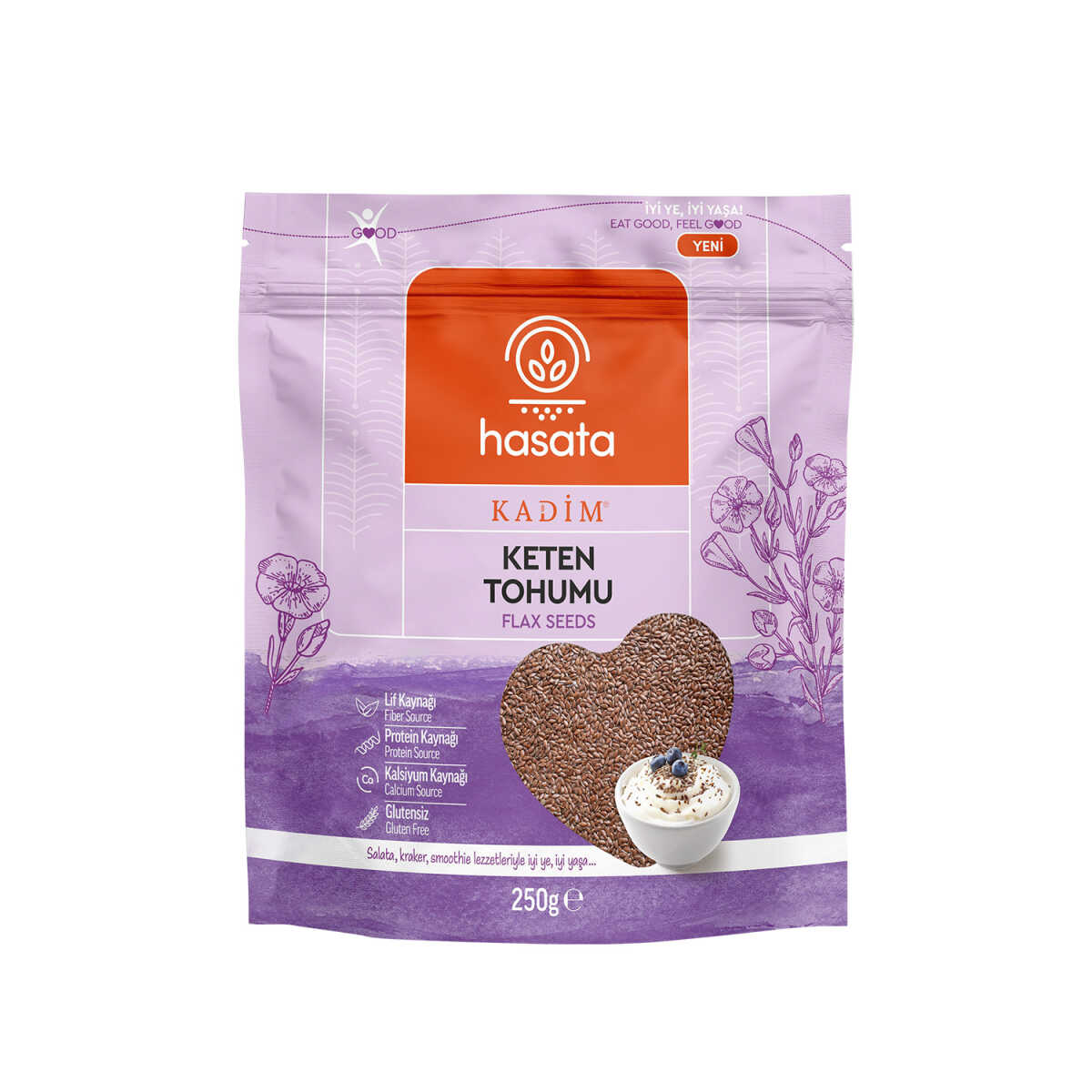 Hasata Ancient Flax Seed 8.82 Oz – 0.55 Lb (250 gr)